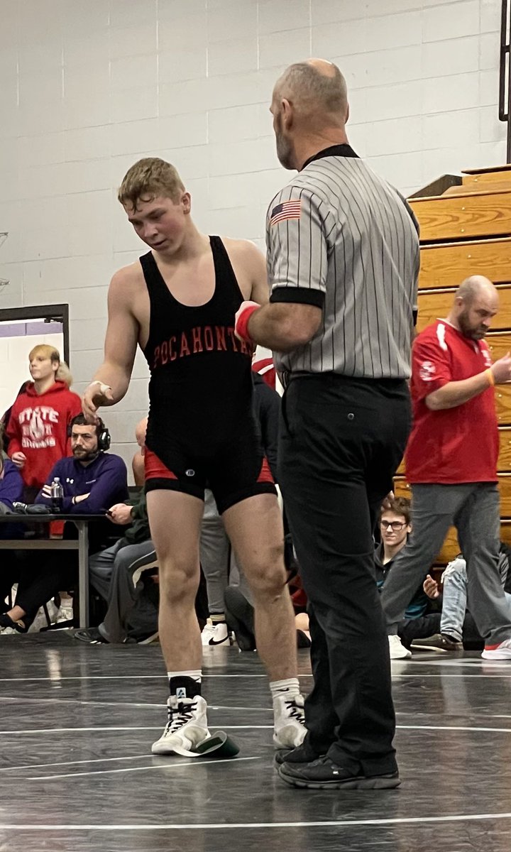bruffridge1's tweet photo. Congratulations Pocahontas Area's 132 Tyce Ruffridge State Qualifier.  Tyce finishes as the district runner-up to Anders Kittleson of Osage and will advance to his 2nd straight State Wrestling Tournament next Thursday. #iahswr https://t.co/RsRCgJxtpC