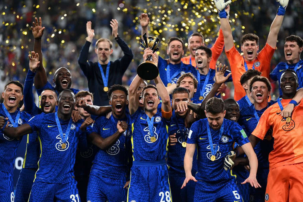 nyannthierry's tweet photo. Chelsea are champions of the world https://t.co/t3nT3SQrgc