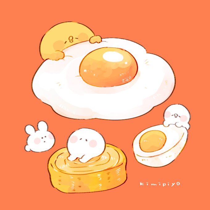 「chicken egg (food)」 illustration images(Oldest)