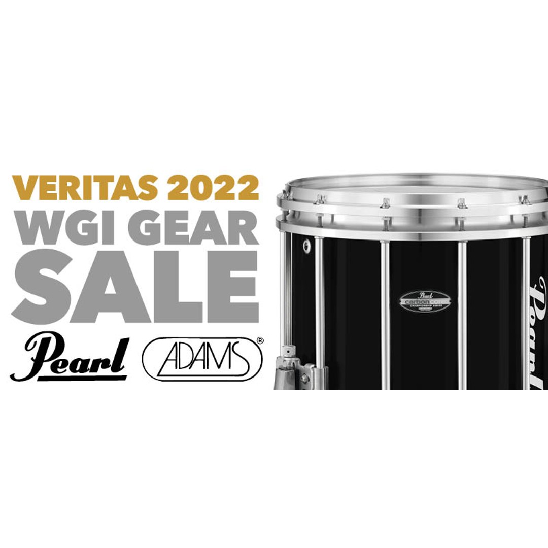 chopsperc's tweet photo. Chops Percussion will be selling all of the Pearl/Adams gear used by Veritas Percussion during the 2022 WGI season. For available gear see the link in our bio and give us a call to reserve your gear today! https://t.co/6VYRCzRQuY