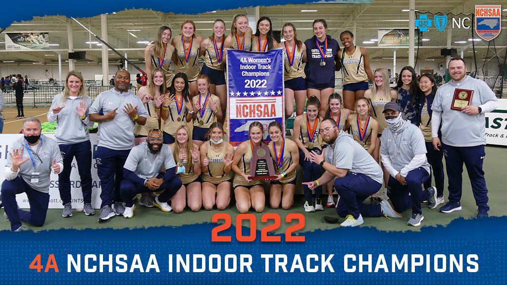 Your 4A 2022 Women’s Indoor Track &amp; Field State Champions‼️#NCHSAAINDOOR👟

🏆: <a href="/CuthbertsonHSNC/">Cuthbertson High School</a>