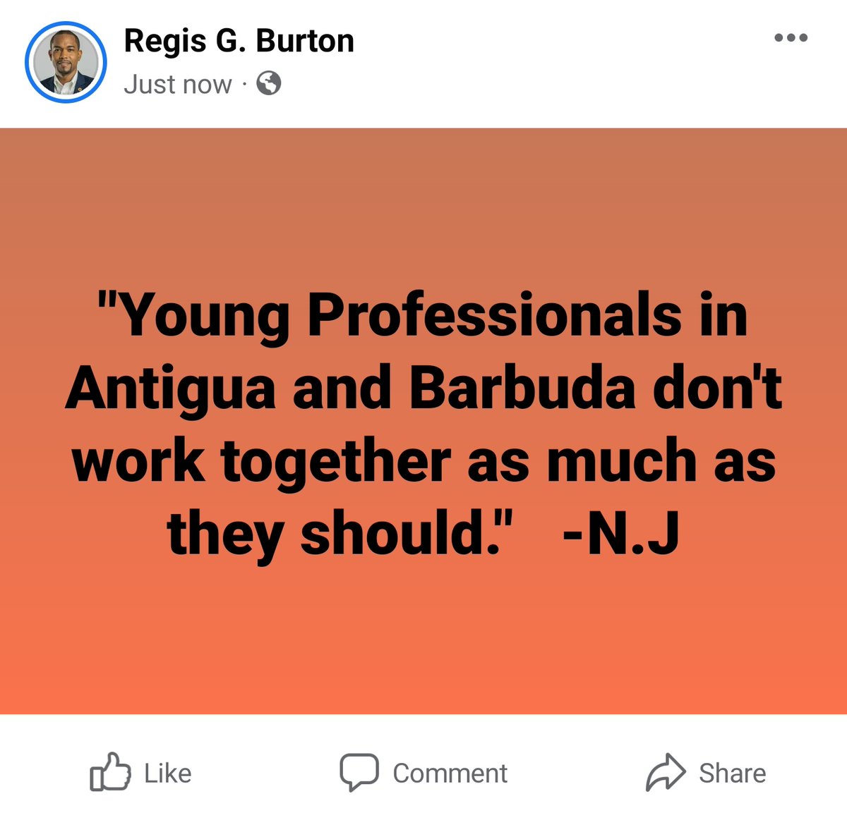 Regis G. Burton (@regisgburton) on Twitter photo 