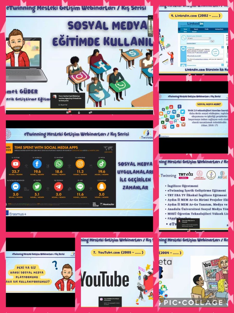 firststep_world's tweet photo. Use of social media education we participated in expert training webinar. Thank you very much.@AdemKoca46 @tretwinning @eTwinningDestek @eTwinningRO @eTwinningMersin @eTwinningEurope @eTwinningAL https://t.co/T2NqJW1Yyg