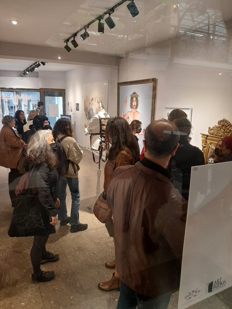 "Deri" sergisi bugün açılış yaptı.