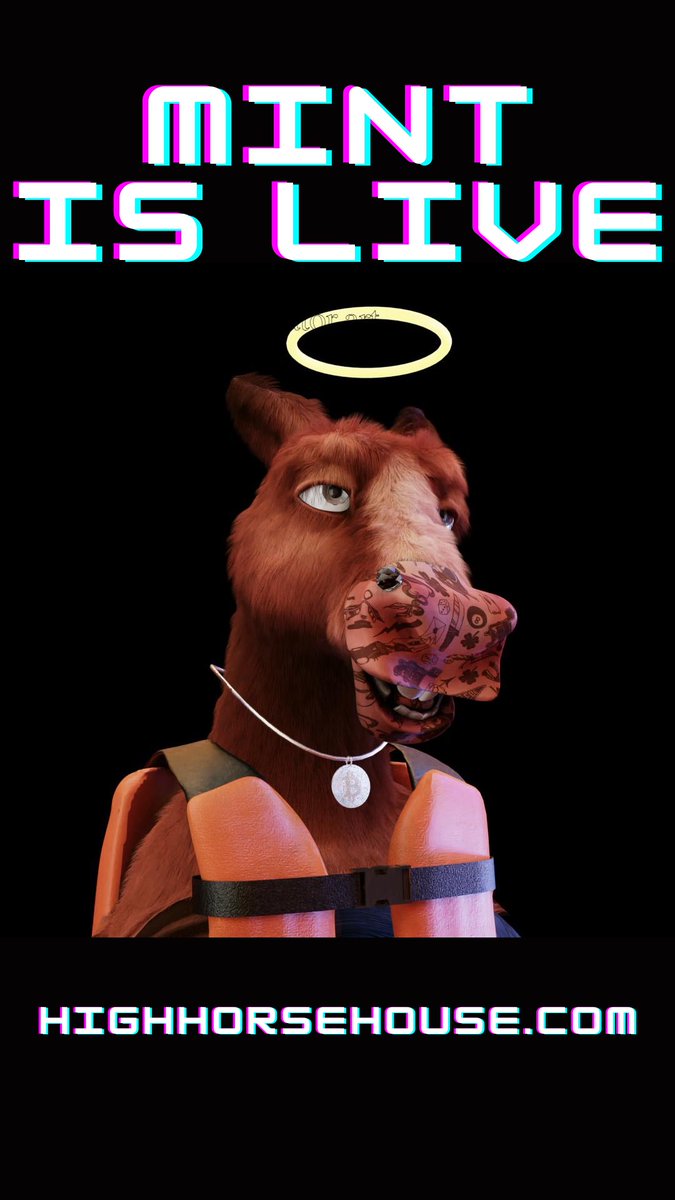 PUBLIC SALE IS LIVE 

 Go over to our website, and click the minting button!
highhorsehouse.com

Goodluck and welcome to the community