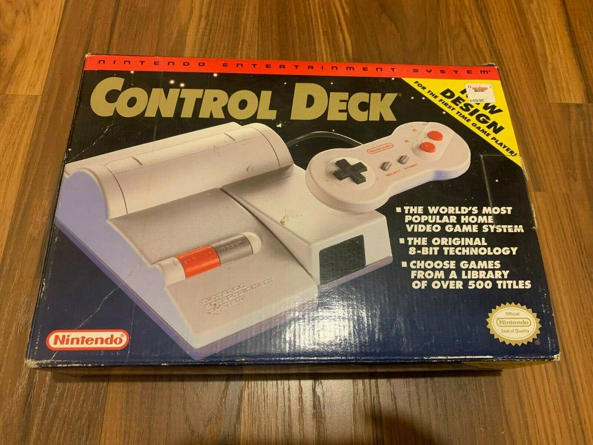 Gamescollection's tweet photo. https://t.co/dy2ooX1iwM

This version of the NES is really 🤮🤢🤮🤢

#nes #nintendo #nintendones #nestoploader #retrogaming #retrogame #retrogamer #retrogamers #RetroGameSearch https://t.co/WBnYQvcf9z