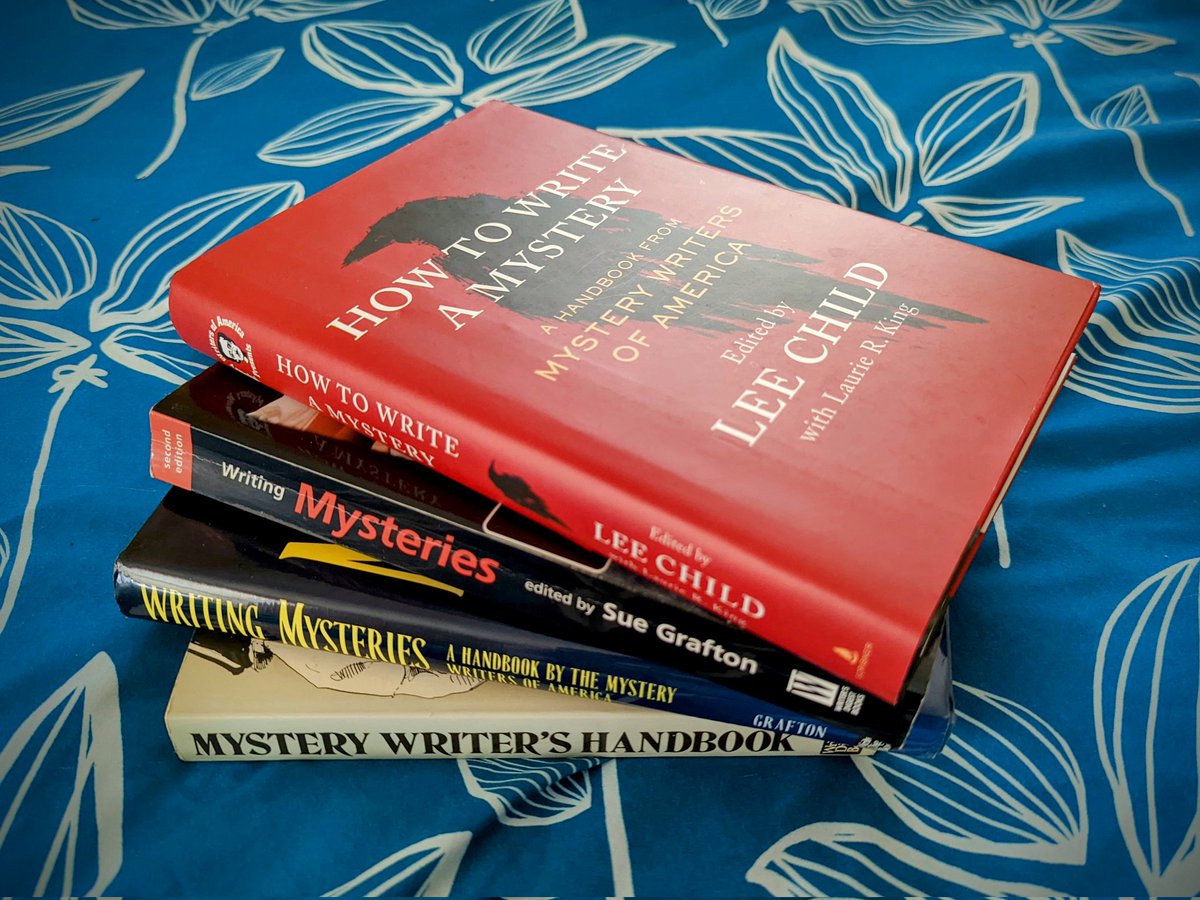 Working through nearly fifty years of mystery writing guides from the Mystery Writers of America <a href="/EdgarAwards/">Mystery Writers of America</a> Does this make me an honorary murderer? 💀#amwriting #writingcommunity