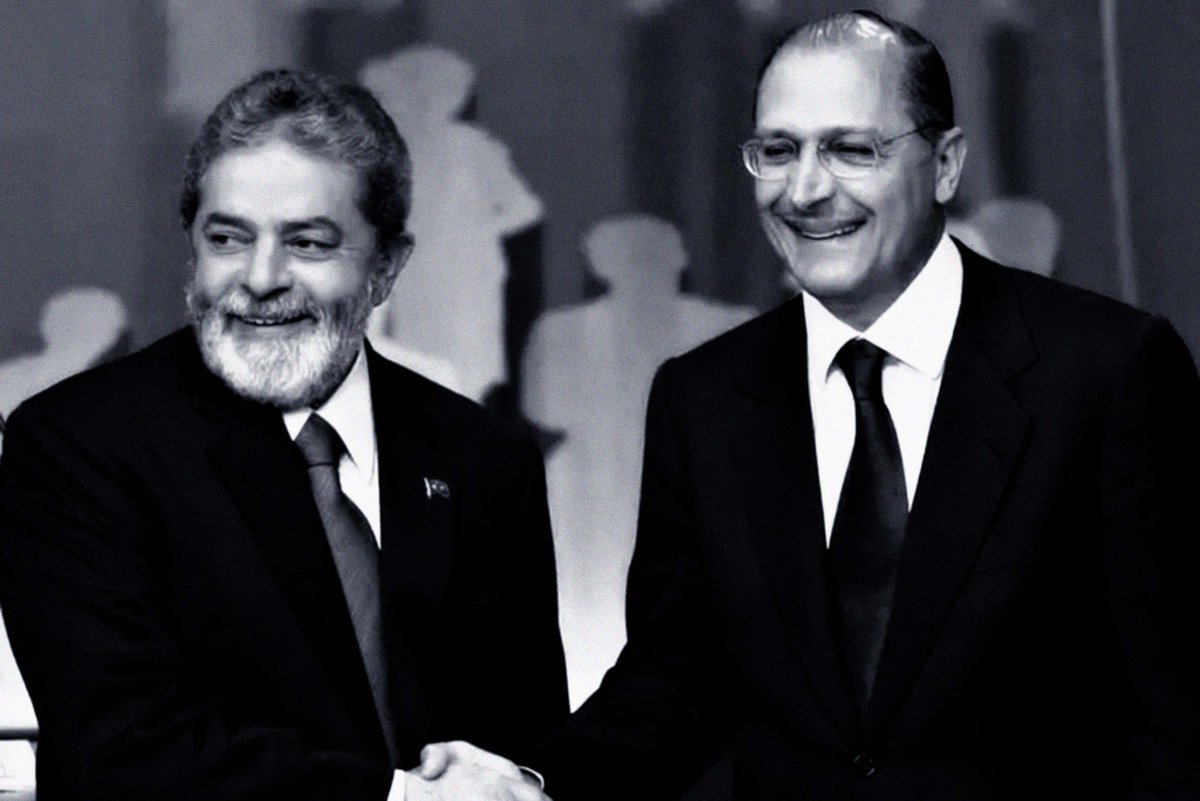 Andreoli69's tweet photo. Sobre a chapa Lula-Alckmin, é preciso parar de pensar em direita e esquerda e pensar em e parar com o desmonte do Estado e restaurar a democracia. https://t.co/KjJ1IYI8LW