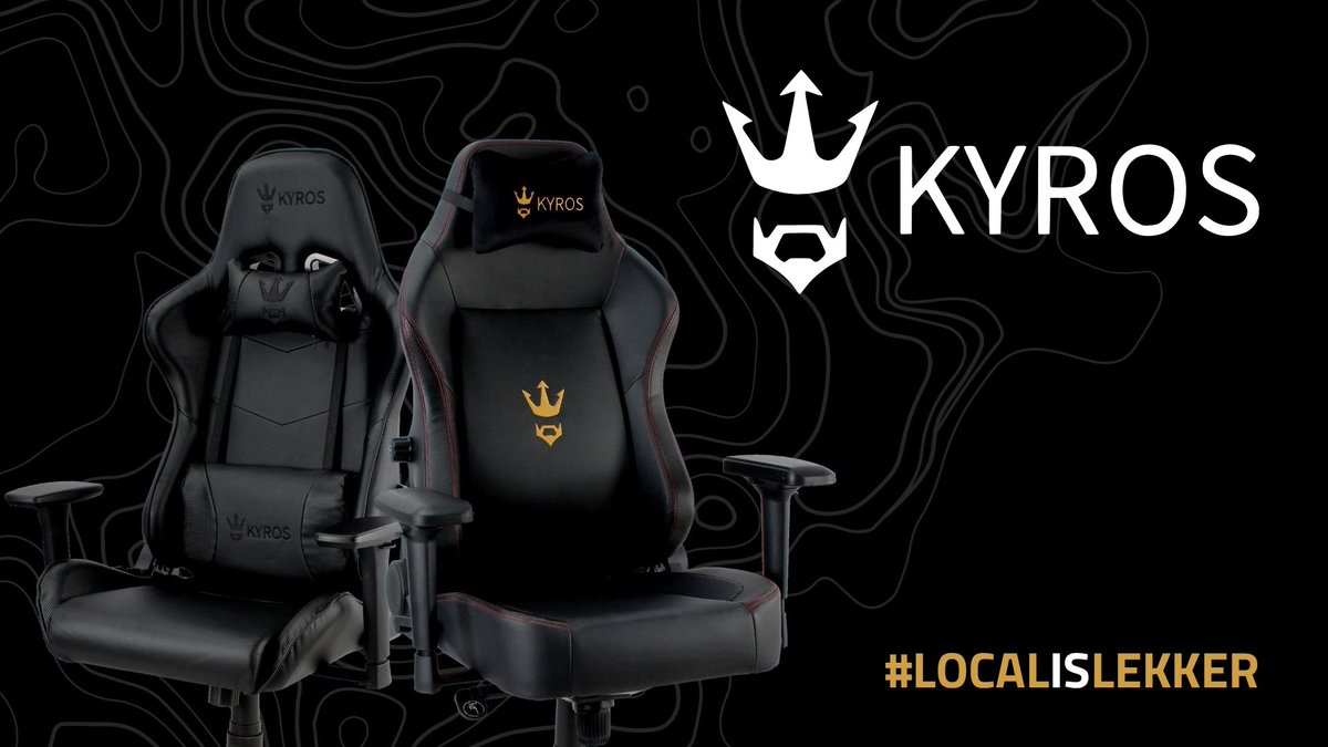 Interested in a new gaming chair? <a href="/Kyros_sa/">Kyros</a> got you covered! They just have solid sale going on🛒 

Head on over to kyros.co.za to check it out!

#LocalIsLekker #KyrosChairs