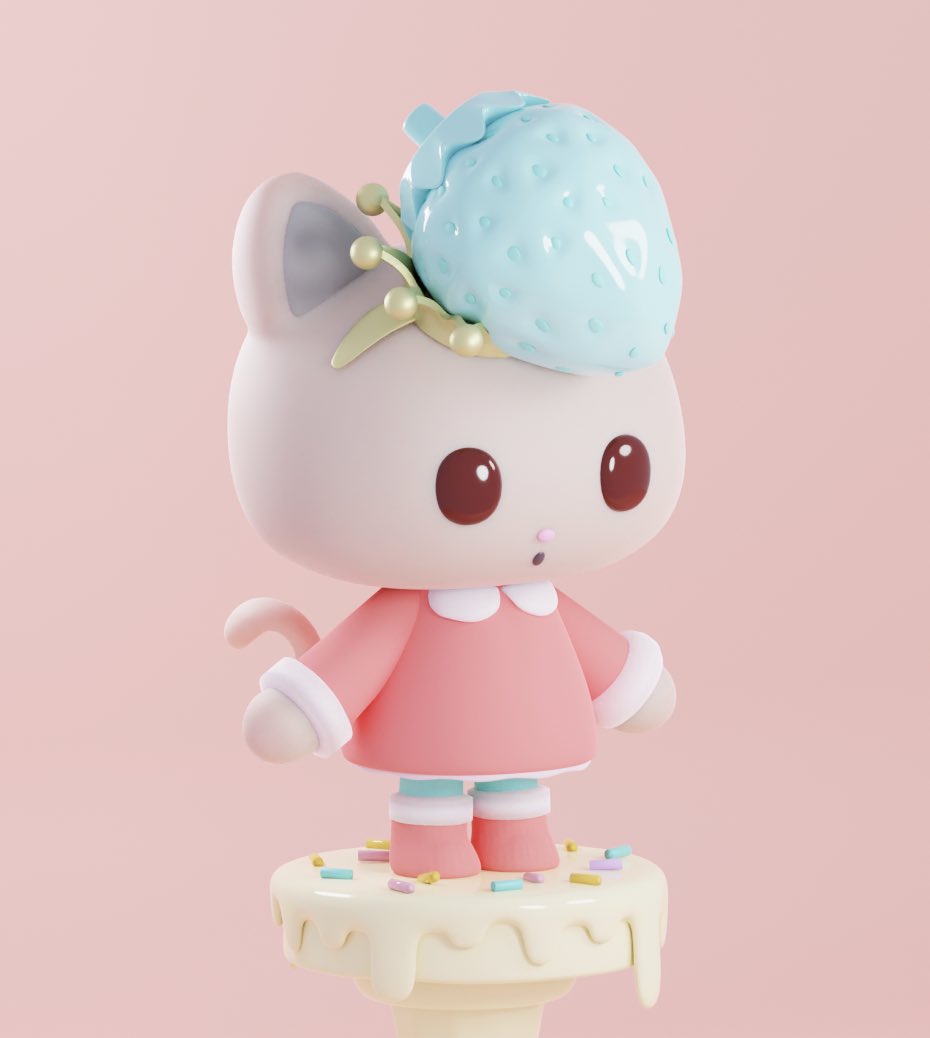 cajicajig's tweet photo. Hi❣️

The doll is dreaming that you will come to pick you up💓💓💓

#3D #figure #nft #opensea 

https://t.co/clVvam4MVK https://t.co/UrIXOLTlFk