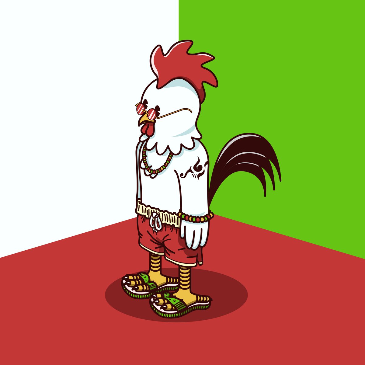 4 Cocks have been minted on <a href="/pentas_io/">Pentas | NFT Marketplace</a> including 1 rare edition.

Sales will start at 12:00 midnight. Get your BNB ready

app.pentas.io/collection/coc…

#theonlycockyouneed