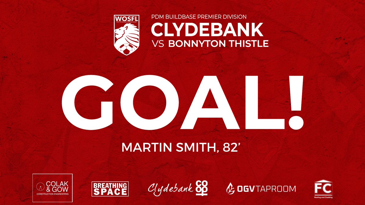 82. GOOOALL!!

It’s Martin Smith with the goal not long after coming on; as he does well down the left and fires past Walker. 

A first goal for the Bankies academy star - superb Tino!

(2-1).