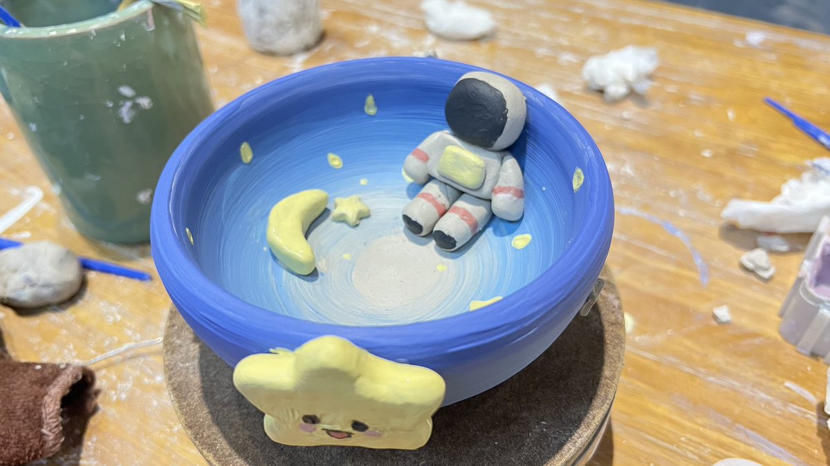 jinn_eth's tweet photo. Hello ! I have made a ceramic work one week ago.I have also made a website game !!! Hope all you guys can relax from busy work and busy life. 
I reallllly hope you guys will love and enjoy it! @lifeofbuble @ethmaurice @arialxjade 
The game url : https://t.co/Ing85xeerA https://t.co/3whcai1yMR