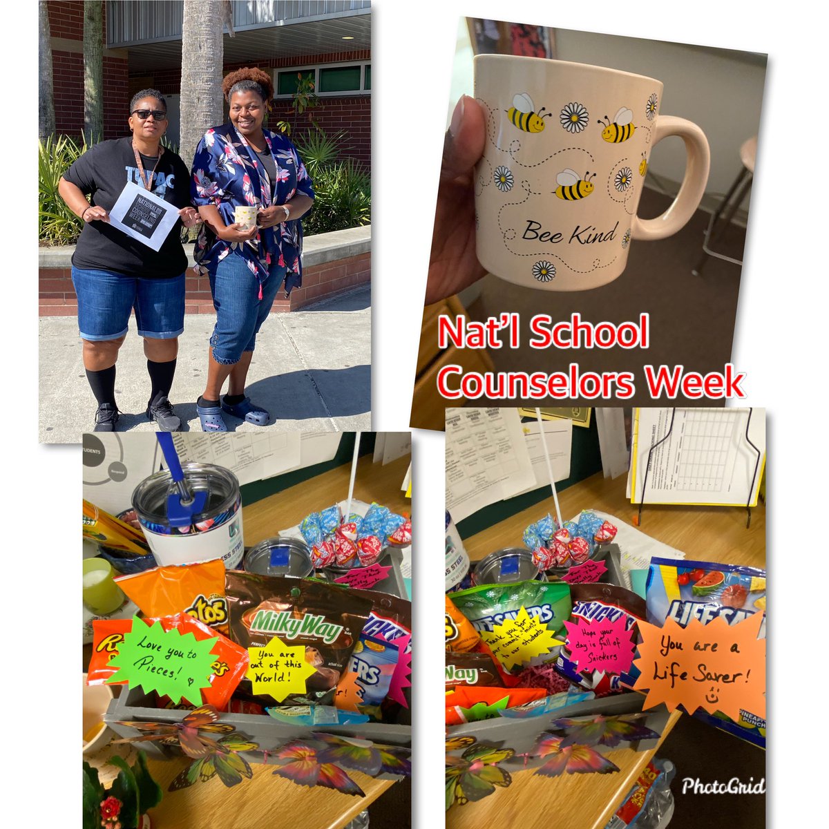 School counselors give tirelessly and when it’s reciprocated, you feel all the feels🥰 <a href="/ASCAtweets/">ASCA</a> <a href="/cleverchik20/">SYSmith</a> 💛