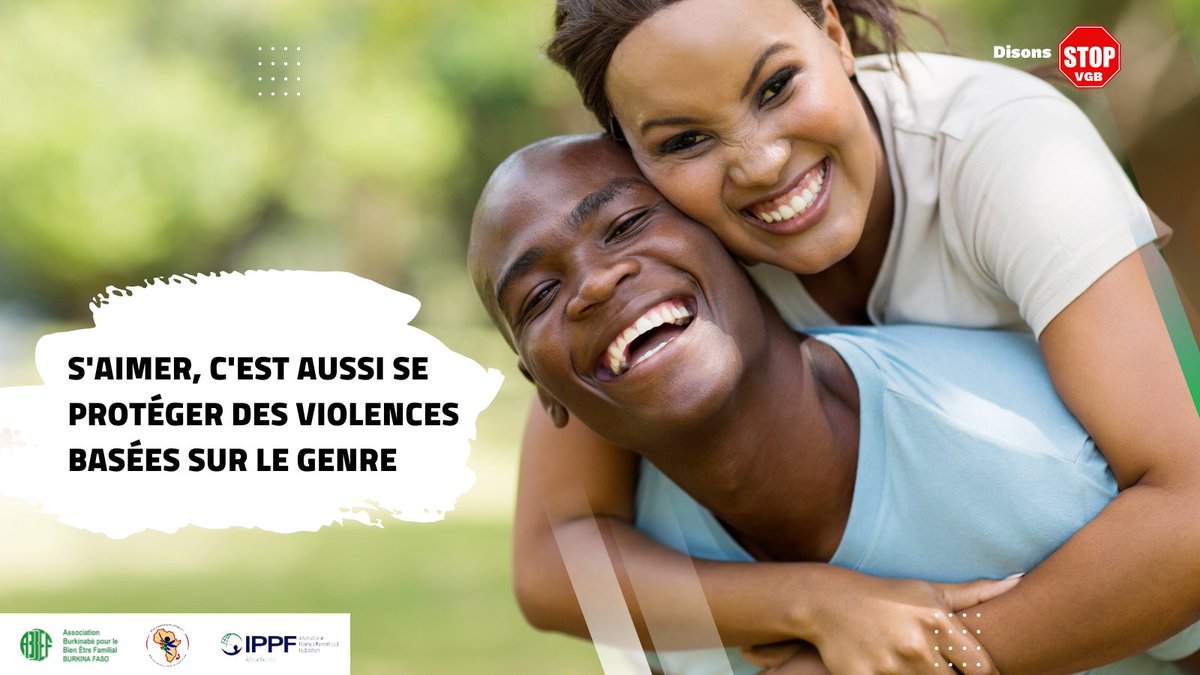 MajBurkina's tweet image. S’aimer c’est aussi se protéger des violences basées sur le genre.

 #StopVBG #ValentinDay @UNFPA @UNFPABF @LoeffenEsther #Pays_bas @IPPFAR @ippf @ong_abbef #lwili