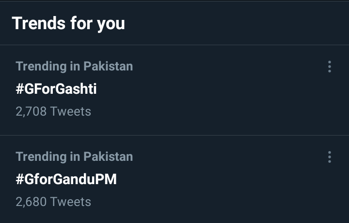 Rafay_sayss's tweet photo. These trends are nothing except the shadow of rising illiteracy rate in pakistan..
#GForGandoPM
#GForGashti https://t.co/mVwOJ5GEvR