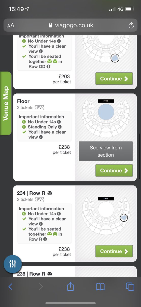 denvermcf1's tweet photo. How is this shit still allowed man, no even £40 face value. Anyone selling 2 @samfendermusic Glasgow tickets for a normal price lmk https://t.co/tJ4m1fPuF4