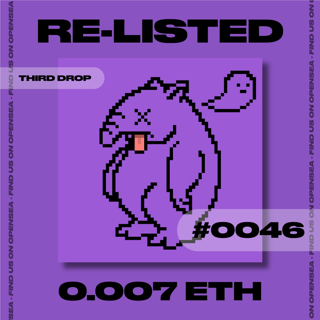 FatCryptoTapir's tweet photo. ❗Some Fat Crypto Tapir have been Re_listed❗

This is fire🔥
Thank you all!

🚨Re-List at 0.005, 0.0036, 0.007, 0.011  Eth No Gas Fee🚨

Bring the tapirs to the moon 🚀
#NFTs #NFTGame #nftart #NFTdrop #NFTCommmunity #NFTartist #NFTCollection https://t.co/xYnNO1dBlM