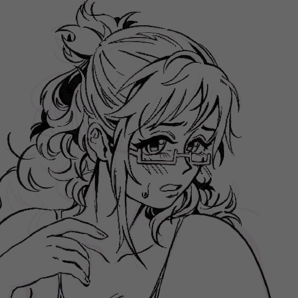 dog_skinn's tweet photo. Tashigi wip https://t.co/VkgIy5jgzF