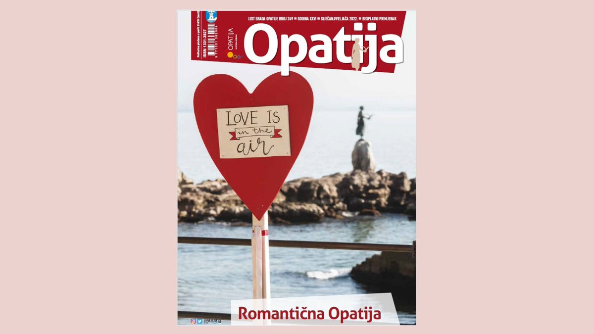 Novi broj lista „Opatija“ 
prelistajte online tinyurl.com/2v5d6dtj
#listopatija