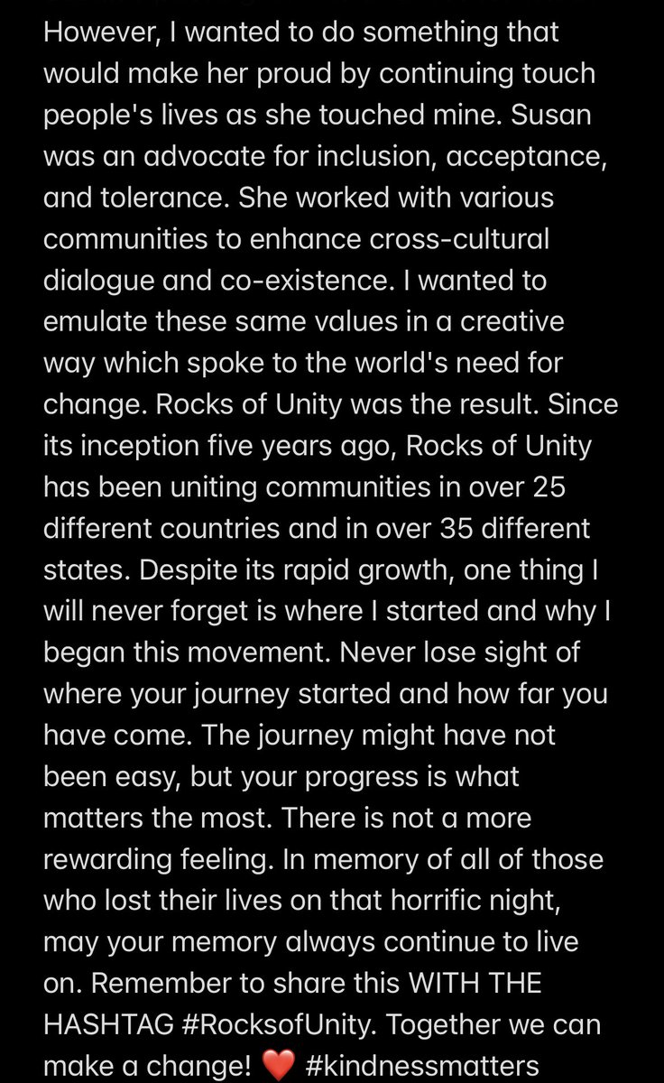 RocksofUnity's tweet photo. Daily Dose of Kindness: At age 12, I lost a close mentor figure on the Flight 3407 plane crash 12 years ago today. 50 people were killed that night. #RocksofUnity was made in their honor to spread positivity. Swipe to read full story below. Please RT to keep their legacy alive. https://t.co/gdEq6ksqHm