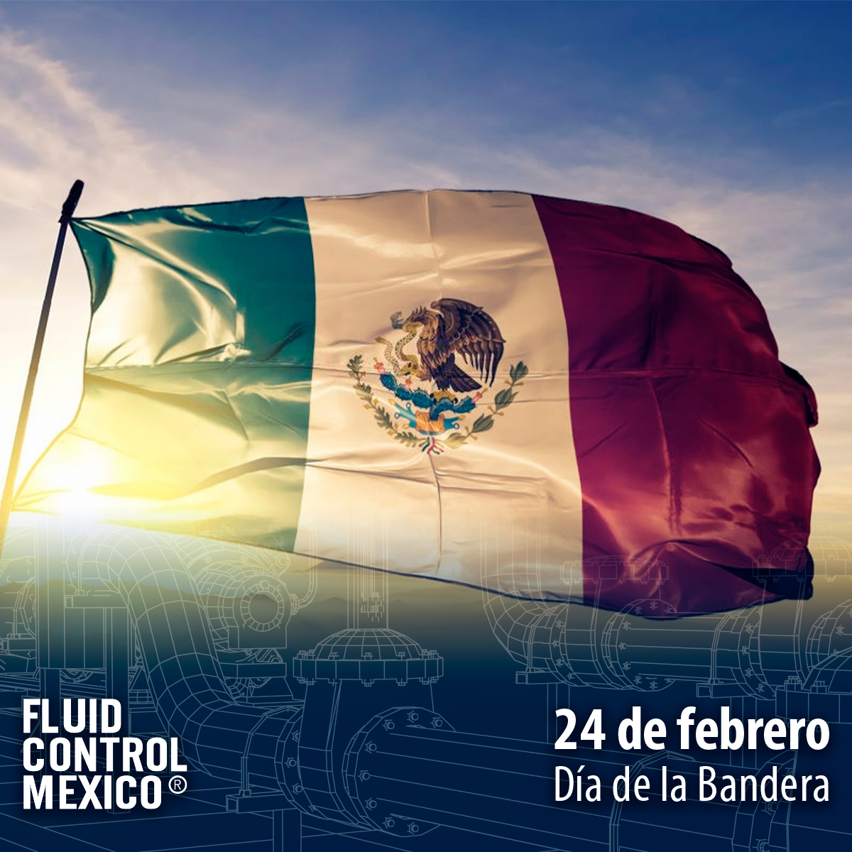 FluidControlMx's tweet photo. #DíaDeLaBandera 🇲🇽 https://t.co/atSOIiTnfF