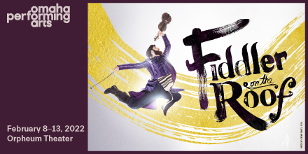 OPerformingArts's tweet photo. Four more performances of Fiddler on the Roof! Don’t miss the celebration. #fiddertour #fiddlermusical #Orpheum #omahabroadway 
Sat Feb 12 - 2:00 PM
Sat Feb 12 - 7:30 PM
Sun Feb 13 - 1:00 PM
Sun Feb 13 - 6:30 PM
🎟️ https://t.co/qdpmLGas2n https://t.co/CkEHYdAEii