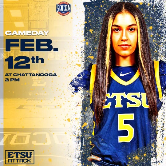 𝗕𝗘𝗔𝗧 𝗖𝗛𝗔𝗧𝗧.

🆚 Chattanooga
📍McKenzie Arena
⏰ 2 p.m.
📊 tinyurl.com/4a83wutk
📺 tinyurl.com/2p84jt94

#ETSUTough | #TheExpectation