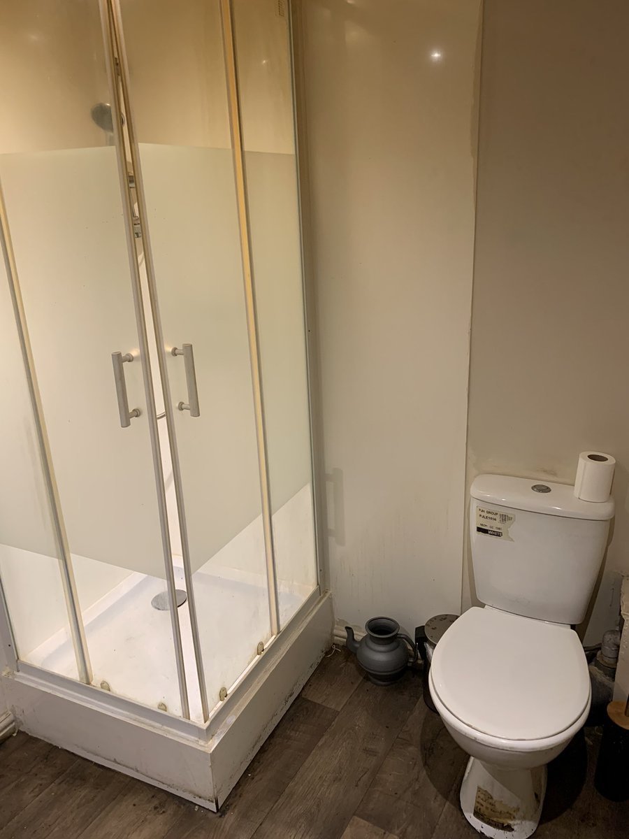 benhaggitt's tweet photo. went to a ‘restaurant’ in bristol and this was the bathroom… next door to the open kitchen. hmmm. https://t.co/W4Tb4gxzva
