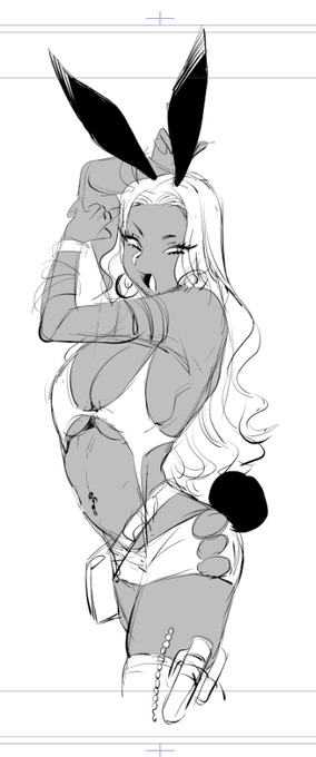 息抜き30分らくがき
ちんぽに勝てる黒うさぎ🐰 