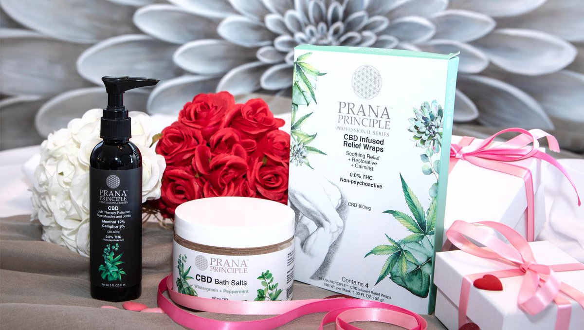 PranaPrinciple's tweet photo. Show your muscles and joints some serious love with our #CBD Relief Bundle! 💞 Each product in this gift set is designed to support muscle recovery. Shop online now: https://t.co/nkbcsx0nfN. #PranaPrinciple #cbdgifts https://t.co/LFnY5vE9KE