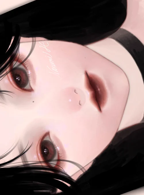 人形みたいなお顔 