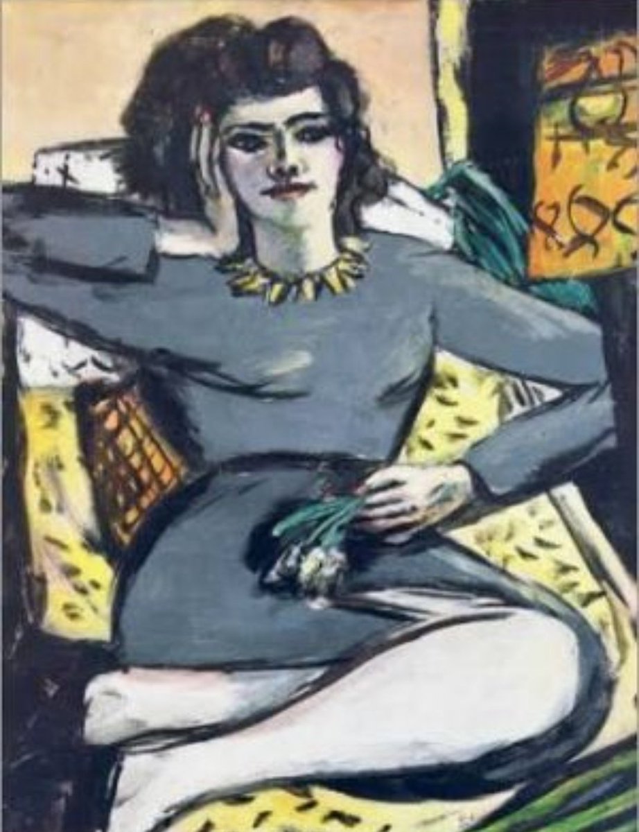 Letnapark's tweet photo. NACHTRAG
#Mathilde Beckmann, von #Kaulbach, genannt #Quappi *5.2.1904 München – 30.3.1986 Jacksonville FL; Geigerin, Sängerin; Ehefrau, Nachlassverw. von Max #Beckmann.
Berufliche Ambitionen gibt sie nach der Heirat auf, 1937 #Exil; sie ist Modell, Dolmetscherin, Sekretärin. https://t.co/yJYUEFP3eI