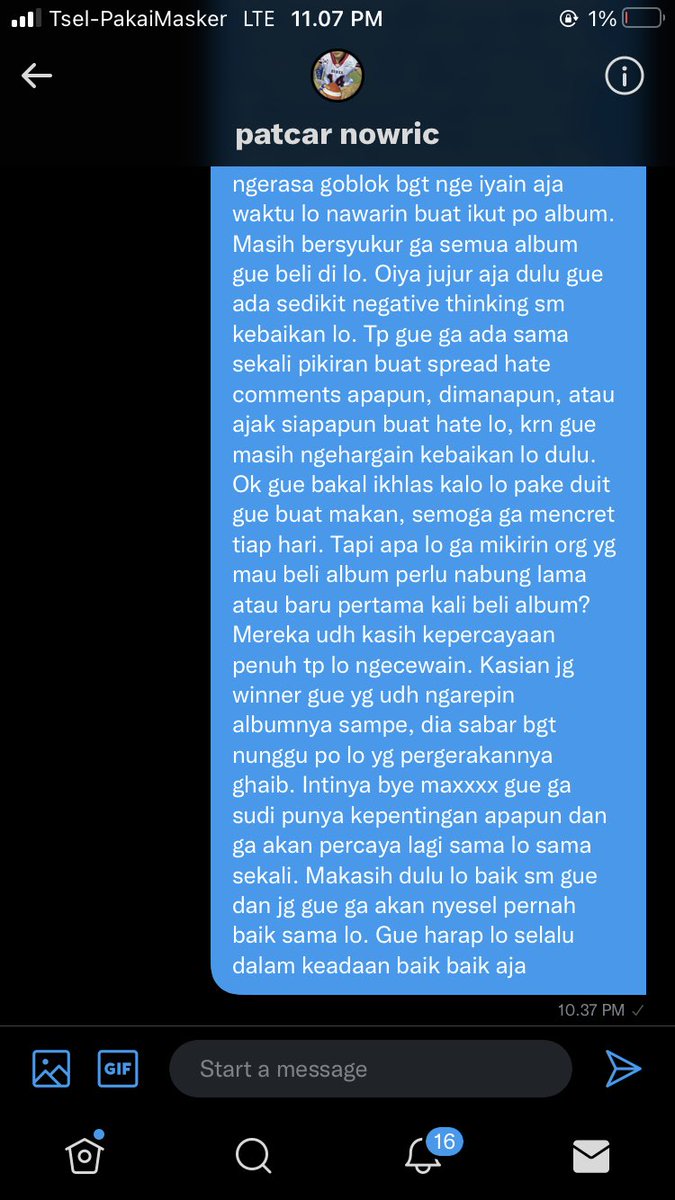 searcrh's tweet photo. Hbd aja udah, wtp dl say #epelltesti https://t.co/dXMehMHh9l