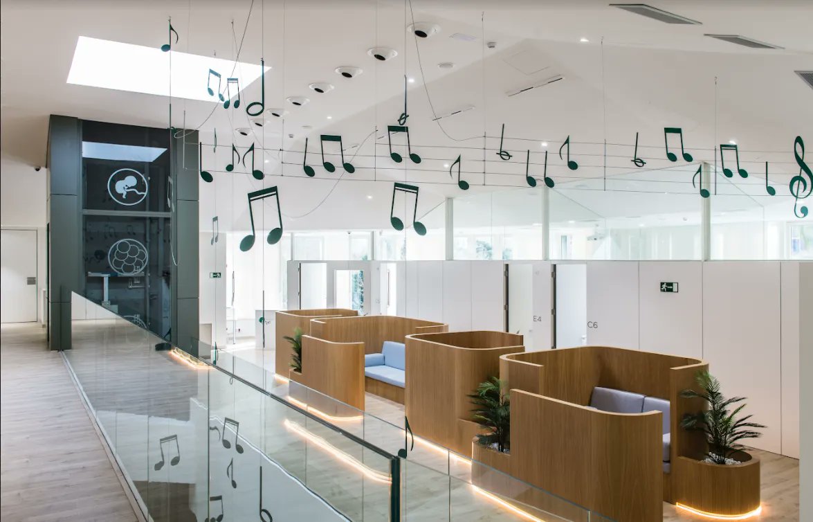 imarques_EN's tweet photo. At Institut Marquès, we have developed a world pioneer innovation project with the aim to improve the #IVF by including #music in all our embryo incubators in our #AssistedReproduction laboratories. #MusicalIVF #Innovation https://t.co/vH0nqaFgPQ https://t.co/mkVhcSiRPP