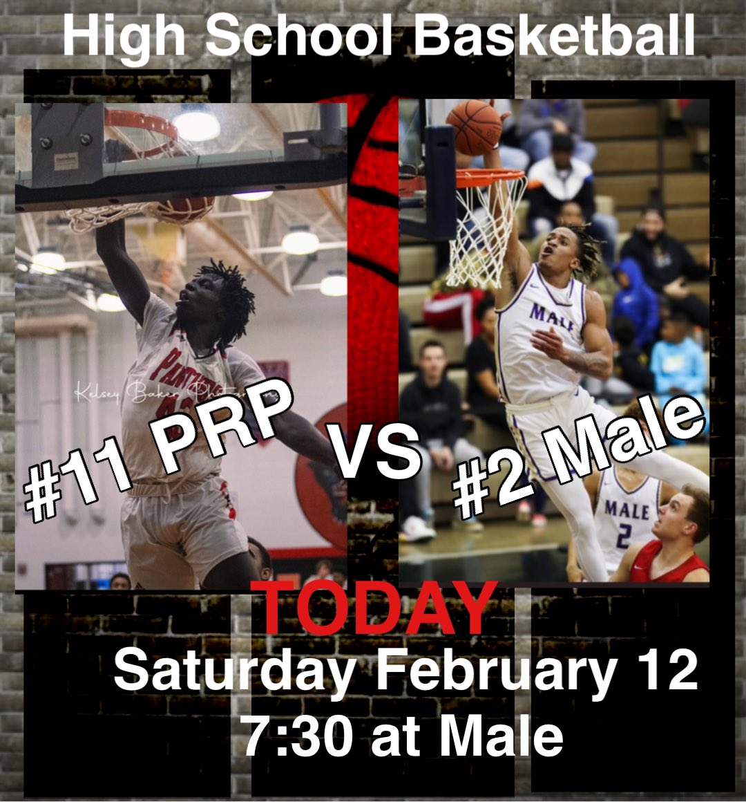 CoachKihnley's tweet photo. PRP vs Male! The Bulldogs will have a big crowd. Let’s show up and be loud Panthers https://t.co/bDbi9TsMHP