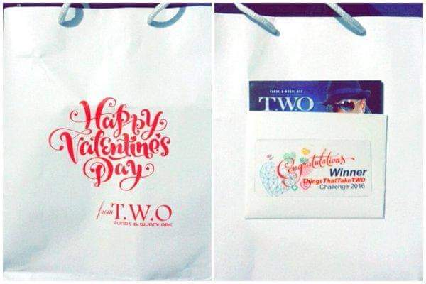 mistacooliyoo's tweet photo. Get on the contest Now!
Its 2days to Go. Make creative tweets/memes with #ThingsThatTakeTwo as the hashtag, FOLLOW @iamTundeObe & @WunmiObe TWO® then make sure u aim for 20 Retweets to win a goodiebag.
We have winners already o so TRY and tell the next man! cc @Gidi_Traffic #RT https://t.co/UV9TEJ73dJ