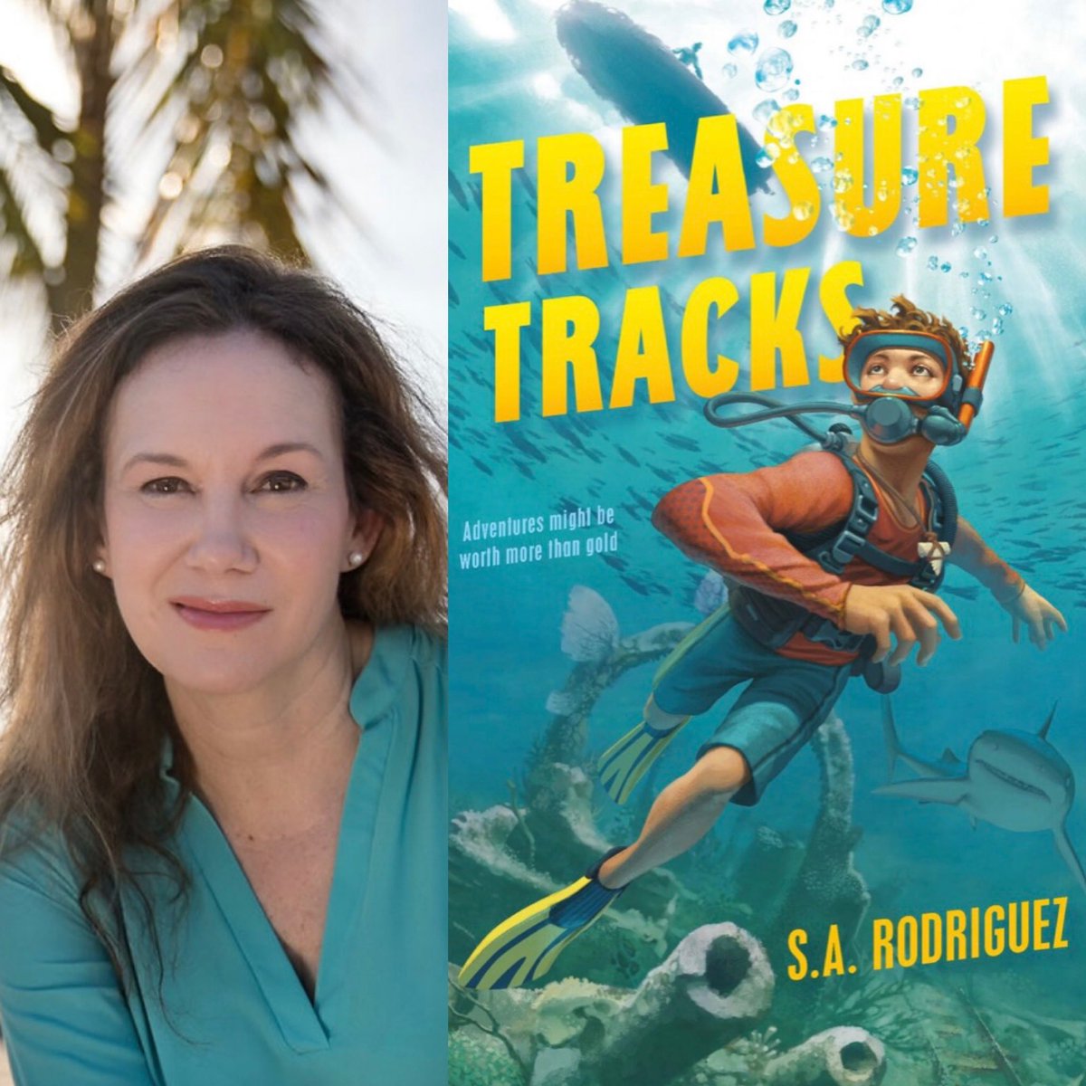 DiverseDreamer's tweet photo. Welcome one of our newest members: S.A. Rodriguez! @SAMarRodriguez Her book releases in June. Congrats! #kidlit #booktwt #DiversityandInclusion #2022books https://t.co/zI0SDobHaW