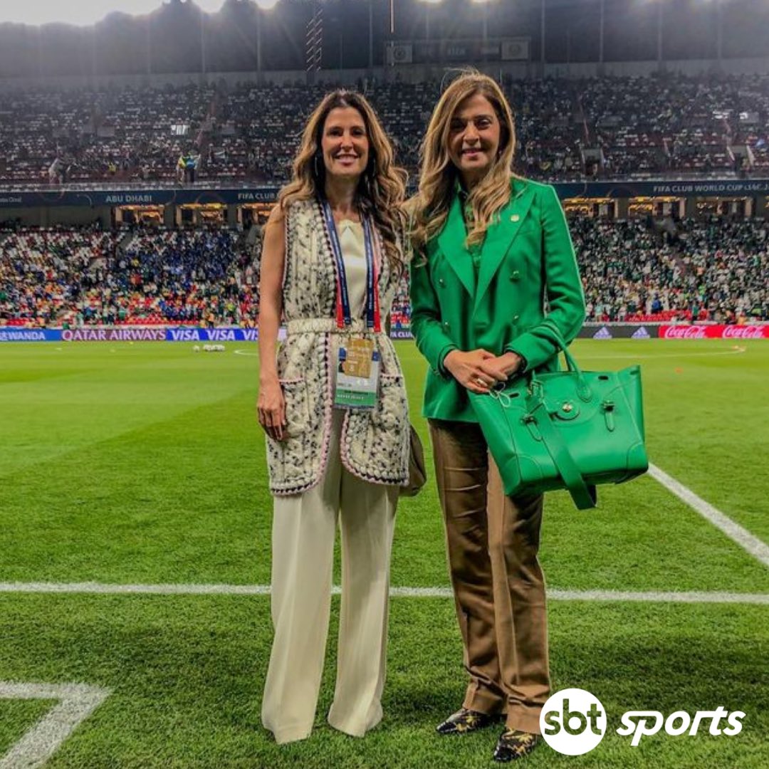 sbt_sports's tweet photo. Marina Granovskaia, diretora executiva do Chelsea, e Leila Pereira, presidente do Palmeiras. As mulheres por trás dos finalistas do Mundial de Clubes 💪🏼 #SBTSports 

📸 @leilapereiralp https://t.co/s26mnsqjHQ