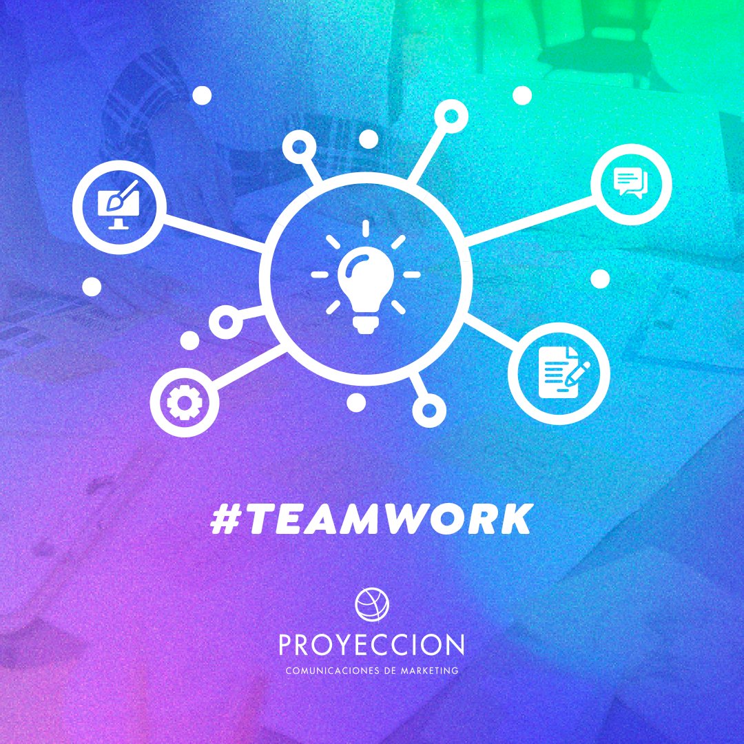 ProyeccionCM's tweet photo. #TeamWork En Proyección CM todas nuestras áreas trabajan en conjunto para complementarse y lograr los objetivos. Somos una agencia integral especializada en la comunicación estratégica, construcción de marcas y responsabilidad social. 💪🚀 #ProyeccionCM #AgenciaIntegral https://t.co/PXDYmmMJQQ