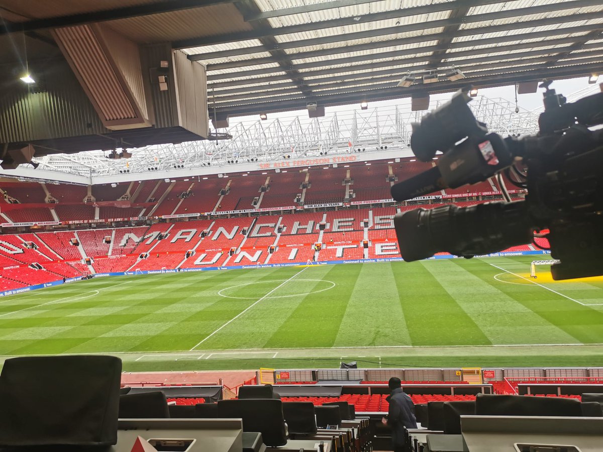 BroadcastCams's tweet photo. We enjoyed filming at Old Trafford for @ManUtd vs @SouthhamptonFC today. What a game!

#ManchesterUnited #OldTrafford #Filming #MUFC #TV https://t.co/jQSUsPhl4t