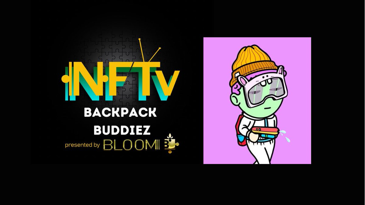 JennaXCrypto's tweet photo. 📺 Backpack Buddiez #NFT 🎒 with @icaresowhat !

Check out his new project &amp; become a buddy!
👇
https://t.co/ifodtAs6Tv 
#NFTs $ETH @bloom_nft https://t.co/0a4HwcV8Kq