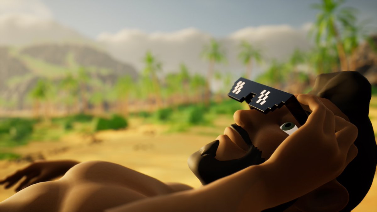 Chad spends his weekends relaxing on the beach...

#CornucopiasGame #Crypto #Cryptocurrency #NFT #NFTs #PlayToEarn #Metaverse