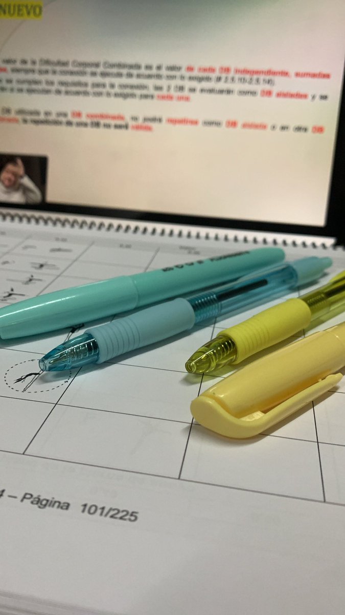 Este fin de semana nuestras técnicos se encuentran realizando un curso sobre el nuevo código de puntuación 2022/2024