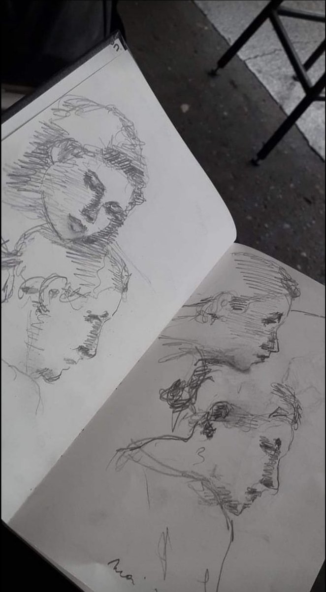 MateiBUM's tweet photo. Faces that surround us, sketched in a rainy day
#rain #soundofart #artist #NFTartist #nft #hbar https://t.co/7tfknPZmN7