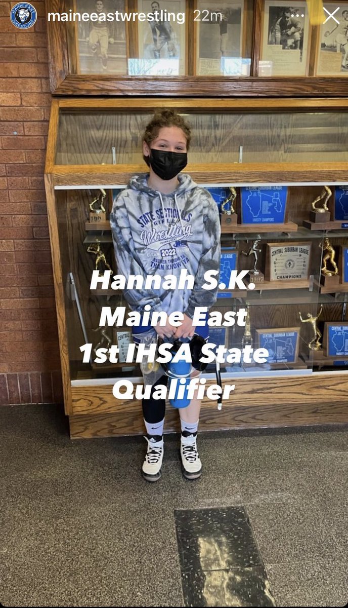 Congrats Hannah!!!! Great to be the first in anything! History Hs been made! 🙌🏾