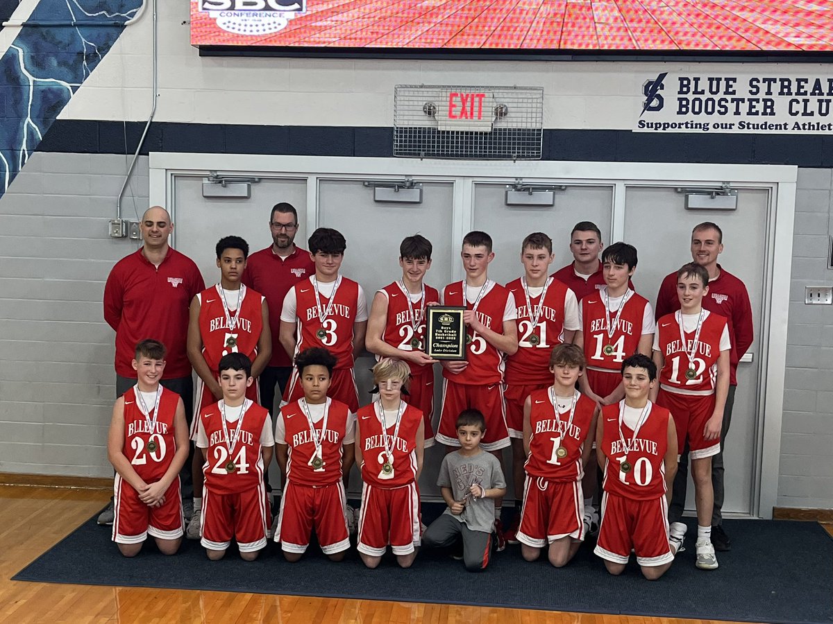 7th grade defeats Perkins 36-25 to win the SBC Championship! Great season boys ‼️ #GoRed