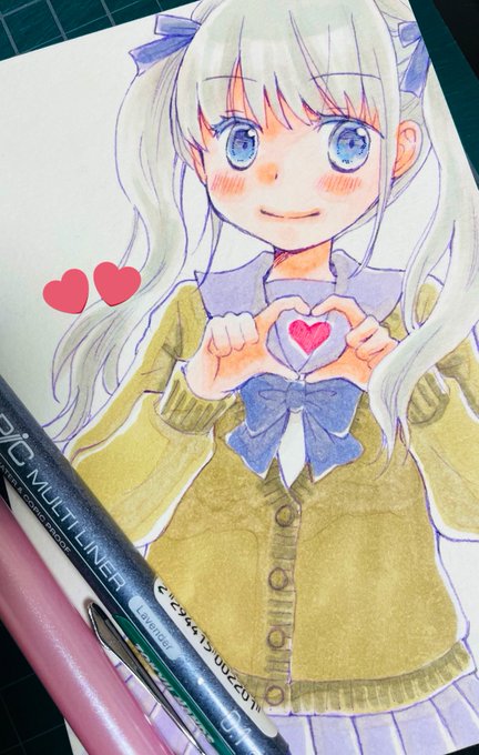 色塗りはじめましたわ💕 