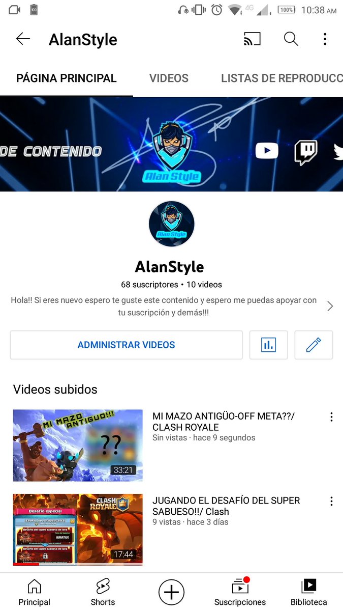 Gente ya está el nuevo vídeo espero les guste!!!

youtu.be/TTkGEnE4l48