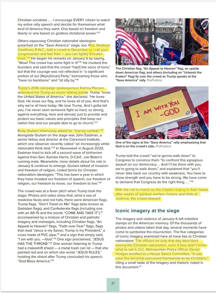 coreyf_4's tweet photo. The Christian Nationalism & Jan 6 report is a must-read. Thank you @BJContheHill @FFRF
#Jan6
#ChristianNationalism #ThisIsNotJesus
https://t.co/sau2WzkzXt https://t.co/ognz6houqw